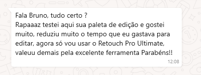 Print do depoimento do Silas Silva