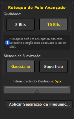 Retoque de Pele Avançado